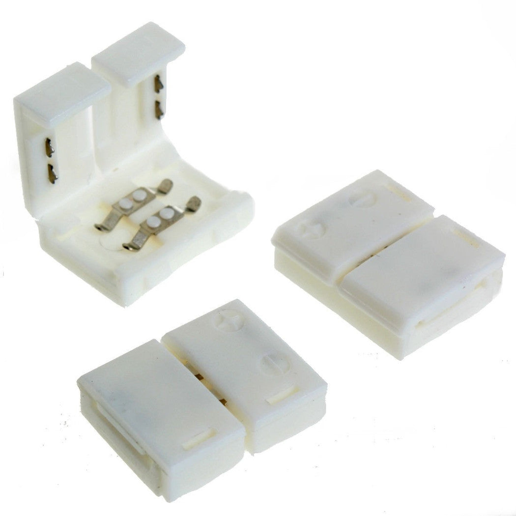 4 X 8 mm KLEMMVERBINDUNG FÜR LED STRIP MONO FARBE MALE STRIPS