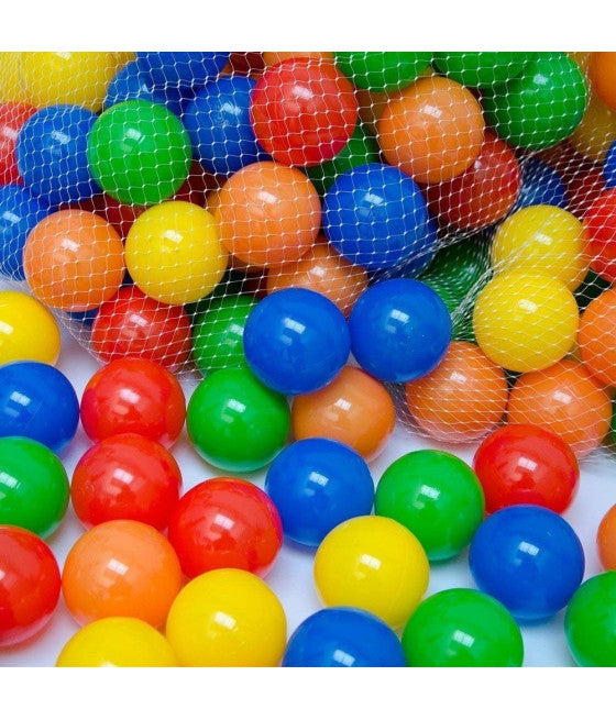 40 SPIELFIGUREN WEICHE FARBIGE PLASTIKBÄLLE SCHWIMMBAD MEER LAUFSTALL FÜR KINDER 18 MONATE