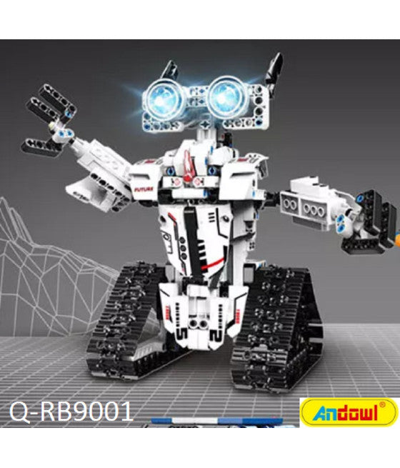 467PCS BAU WIEDERAUFLADBARE BLUETOOTH FERNGESTEUERTEN ROBOTER Q-RB9001