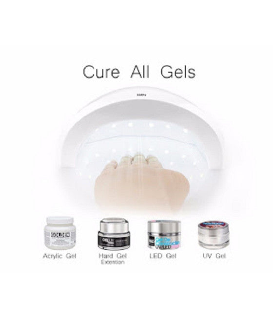 48W LED UV NAGELLAMPE TROCKNEN GEL POLNISCH LCD-ANZEIGE TX-9520