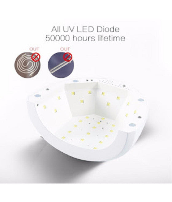 48W LED UV NAGELLAMPE TROCKNEN GEL POLNISCH LCD-ANZEIGE TX-9520