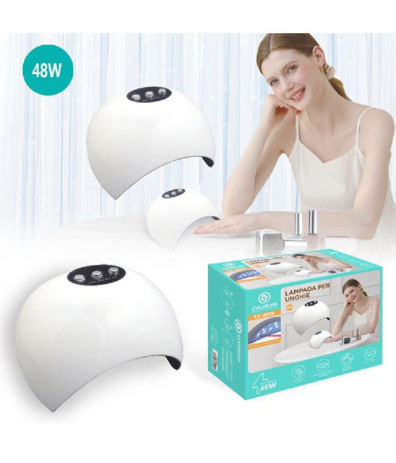 48W LED UV NAGELLAMPE GEL POLNISCH TROCKNEN OFEN USB TX-9519