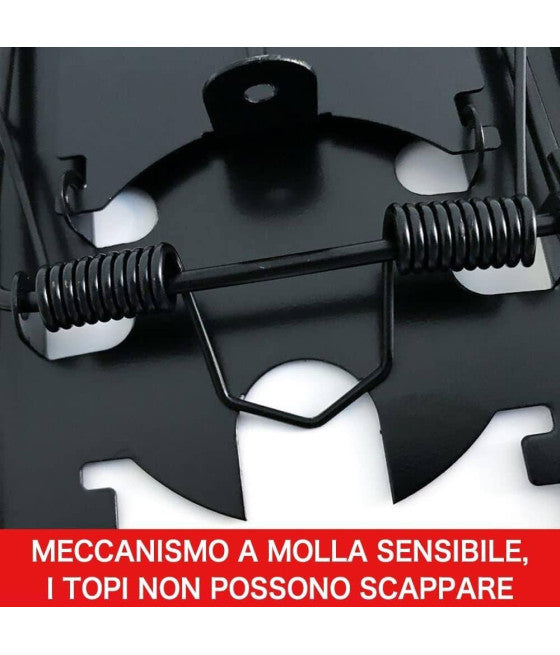 4 STÜCK MAUSEFALLE GROSS KLEIN EINFACH ZU BEDIENEN KANN WIEDERVERWENDET WERDEN