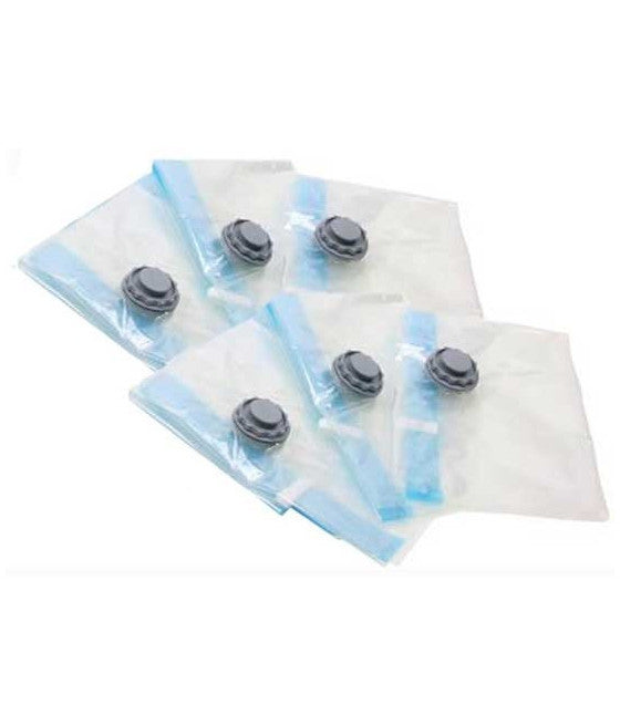 5 PLATZSPARENDE SÄCKE 50x60cm für WÄSCHE LENZUOLO Leinen