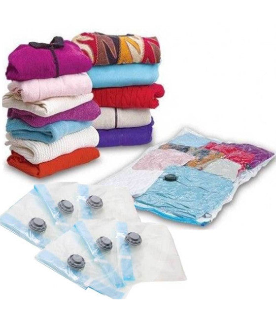 5 Taschen Vakuumumschläge 70x110cm Platz sparen Platz für Kleidung Sheet Leinen