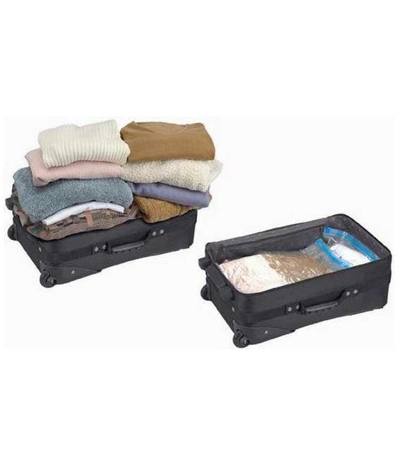 5 Taschen Vakuumumschläge 70x110cm Platz sparen Platz für Kleidung Sheet Leinen