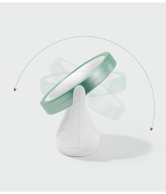 5X VERGRÖSSERUNG DOPPELT SCHWENKBAR LED TISCH MAKE-UP SPIEGEL WL8001