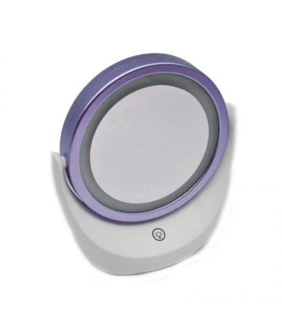 5X VERGRÖSSERUNG DOPPELT SCHWENKBAR LED TISCH MAKE-UP SPIEGEL WL8001