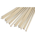 60 NATURHOLZSTÄCKE, KREATIVE AKTIVITÄTSSTÄCKE 5X300 MM