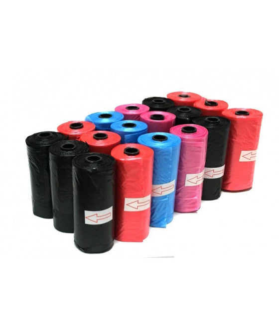 600 HYGIENEBEUTEL FÜR DIE HUNDEKOTSAMMLUNG MIT SPENDER