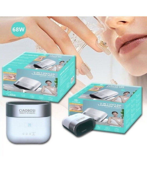 68W LED UV LAMPE GEL NAGEL KUNST OFEN TX-8488