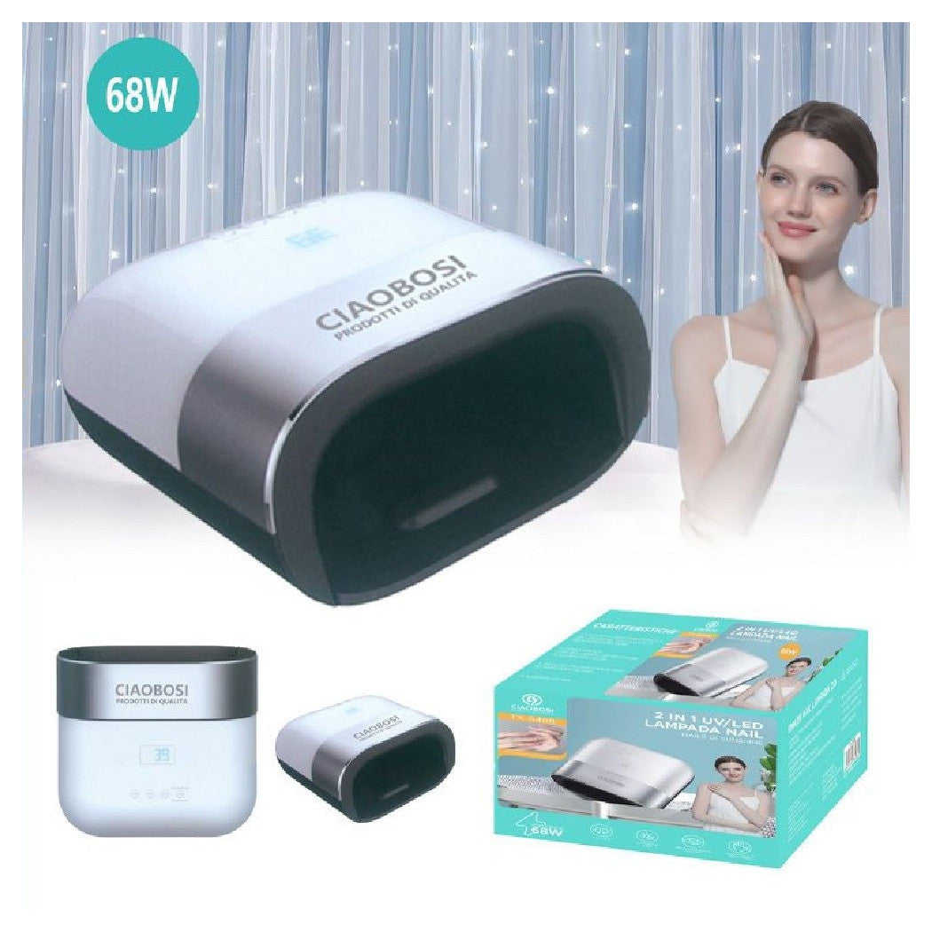 68W LED UV LAMPE GEL NAGEL KUNST OFEN TX-8488