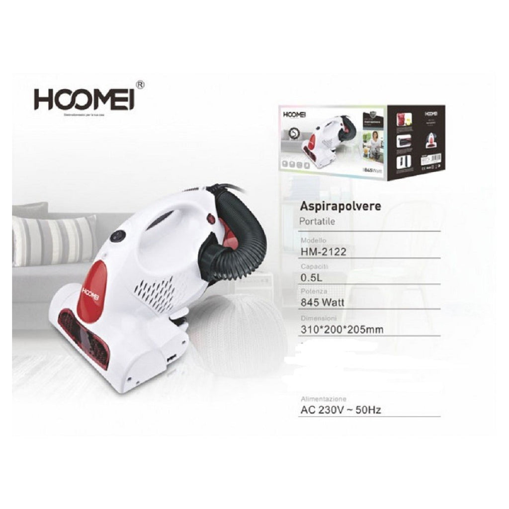 ASPIRAPOLVERE PORTATILE 845 W MIT SYSTEM FILTRAGKEIT MULTI CICLONICO