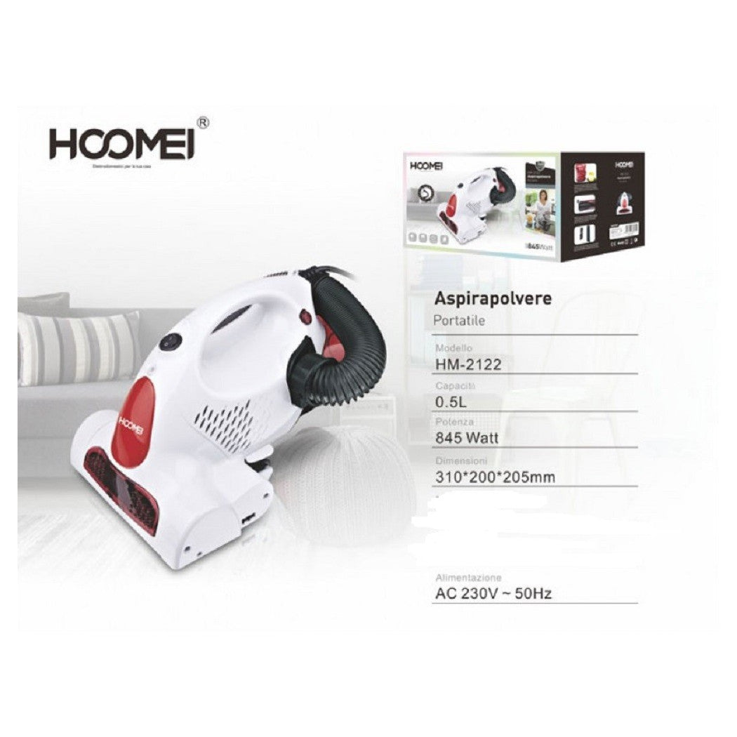 ASPIRAPOLVERE PORTATILE 845 W MIT SYSTEM FILTRAGKEIT MULTI CICLONICO