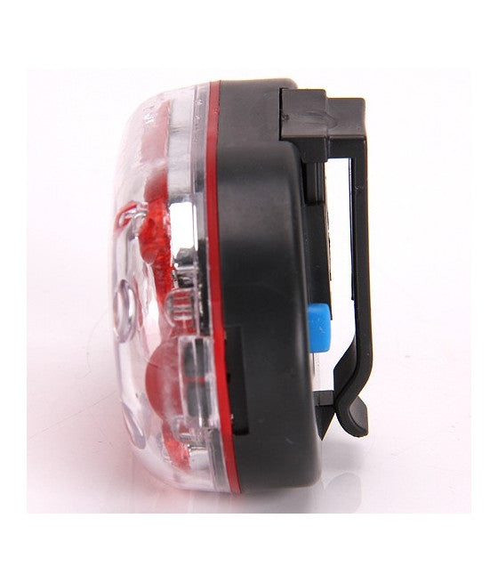 9 LED-Fahrrad-Rücklicht, blinkend, 7 Sport-Helligkeitsmuster, Gürtel