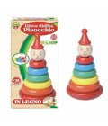 ABILITÄT PINOCCHIO IN LEGNO GIOCATTOLO GIOCATTOLO INCASTRO PIRAMIDE FÜR KINDER