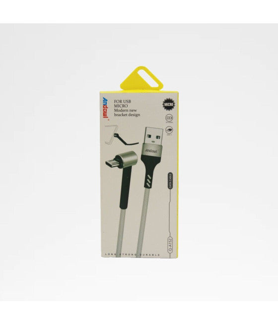 ACVO ANGOLA 90° MICRO USB 2.0 TRANSFER DATEN RICARICA Q-A152