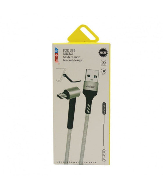 ACVO ANGOLA 90° MICRO USB 2.0 TRANSFER DATEN RICARICA Q-A152