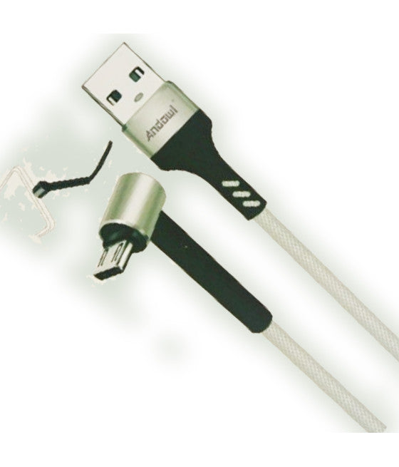 ACVO ANGOLA 90° MICRO USB 2.0 TRANSFER DATEN RICARICA Q-A152