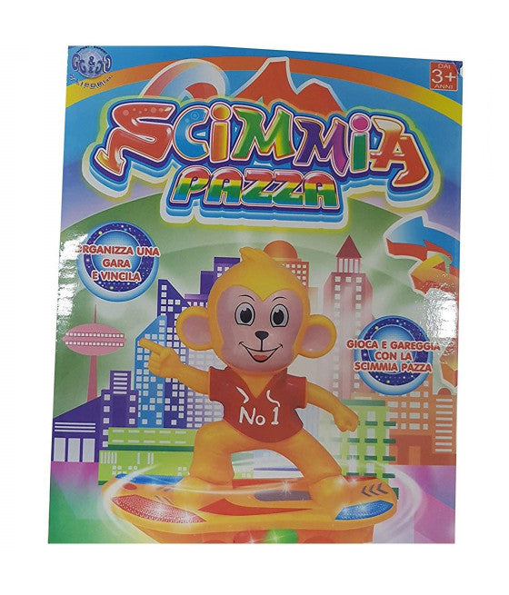 AFFE AFFE VERRÜCKTE SKATEBOARD RENNEN LICHTER SOUNDS SPIEL SPIELZEUG