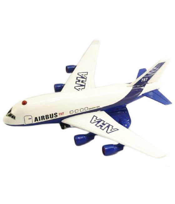 AIRBUS 767 MIT BEWEGLICHEN RÄDERN UND LICHTEFFEKTEN