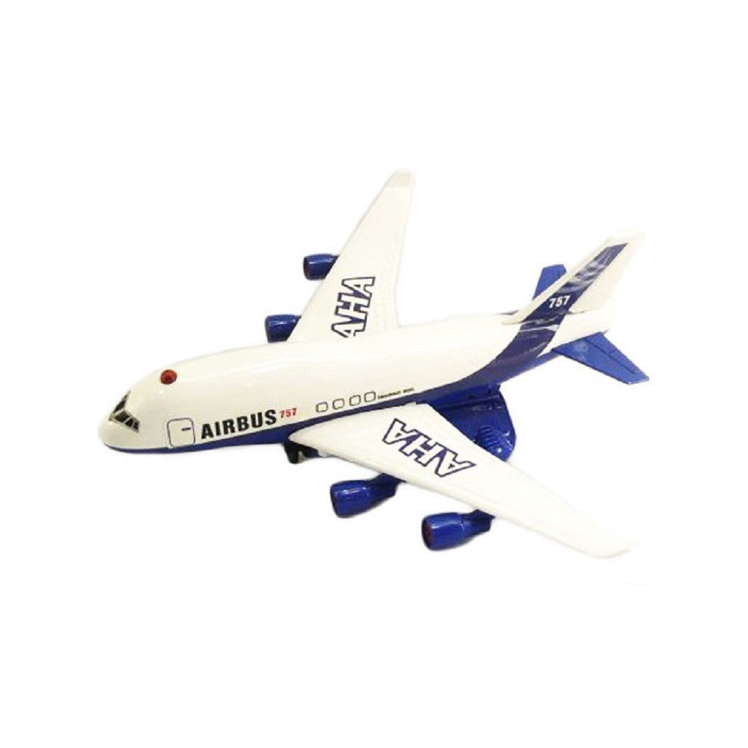 AIRBUS 767 MIT BEWEGLICHEN RÄDERN UND LICHTEFFEKTEN