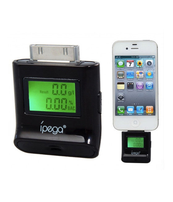 ATEMALKOHOLTEST IPHONE 4S ALKOHOLTESTGERÄT FÜR SICHERES FAHREN IN DER NACHT