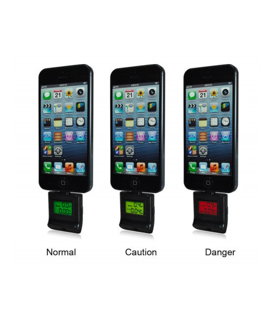 ATEMALKOHOLTEST IPHONE 4S ALKOHOLTESTGERÄT FÜR SICHERES FAHREN IN DER NACHT