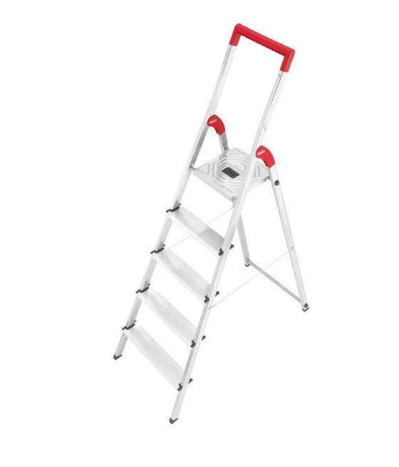 Aluminiumleiter Hailo L50 5 Schritte Mehrzweckrutschzweig Home Gierre