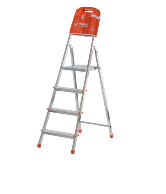 Aluminiumtreppe für den häuslichen Gebrauch Heimleiter Gierre mit Regal