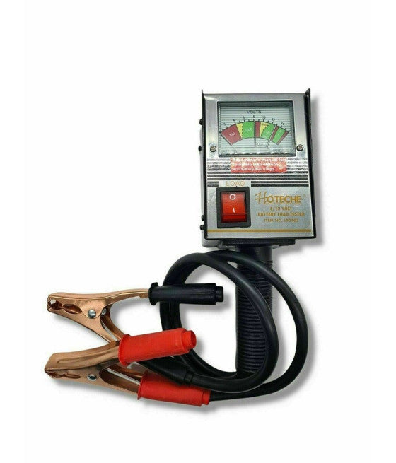 6-12 VOLT ANALOGER BATTERIETESTER FÜR AUTO, BUS, MOTORRAD, BOOT, LKW 125A