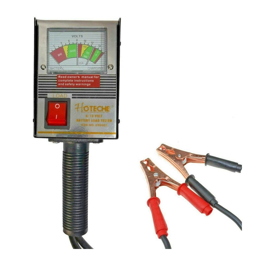 6-12 VOLT ANALOGER BATTERIETESTER FÜR AUTO, BUS, MOTORRAD, BOOT, LKW 125A