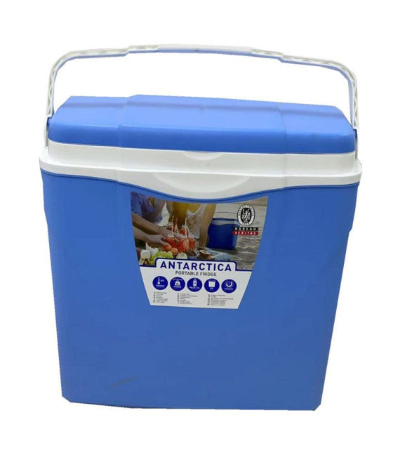 25L blaue Kühltasche mit Tragegriff, 016673