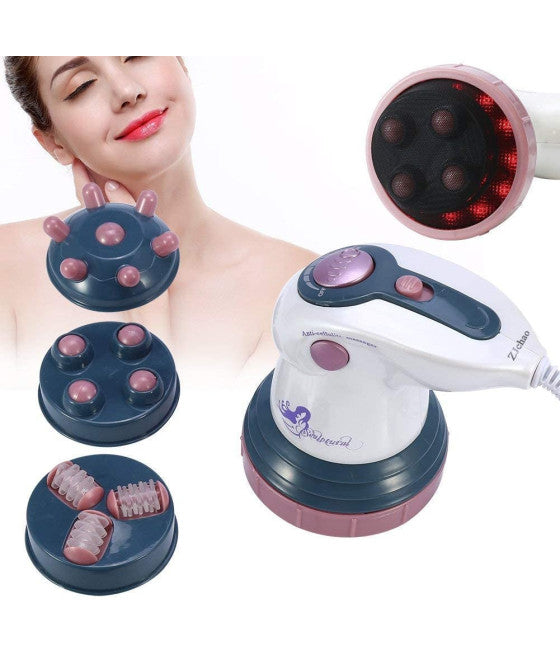 Anti-Cellulite-Massagegerät-Gesichtskörper-Massage-Körper-Sense Anti-Cellulite-Rot