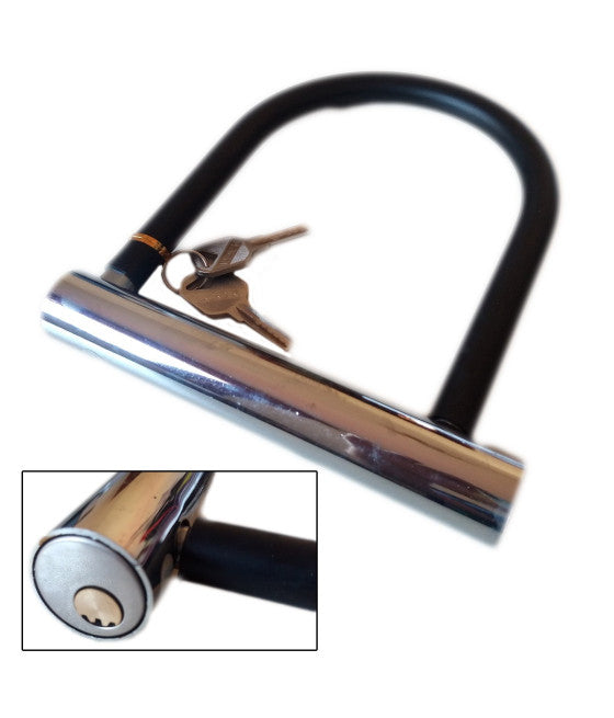 ANTI-DIEBSTAHL-SCHLOSS MOTORRADHELM ROLLER FAHRRAD VORHÄNGESCHLOSS U-FÖRMIGES SCHLOSS