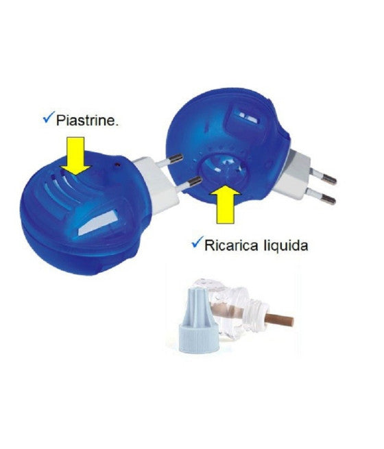 ANTI-MOSKITO-ELEKTROHERD STECKDOSE FLÜSSIGKEIT NACHFÜLLEN ODER BLUTPLÄTTCHEN + FLÜSSIGKEIT NACHFÜLLEN + BLUTPLÄTTCHEN