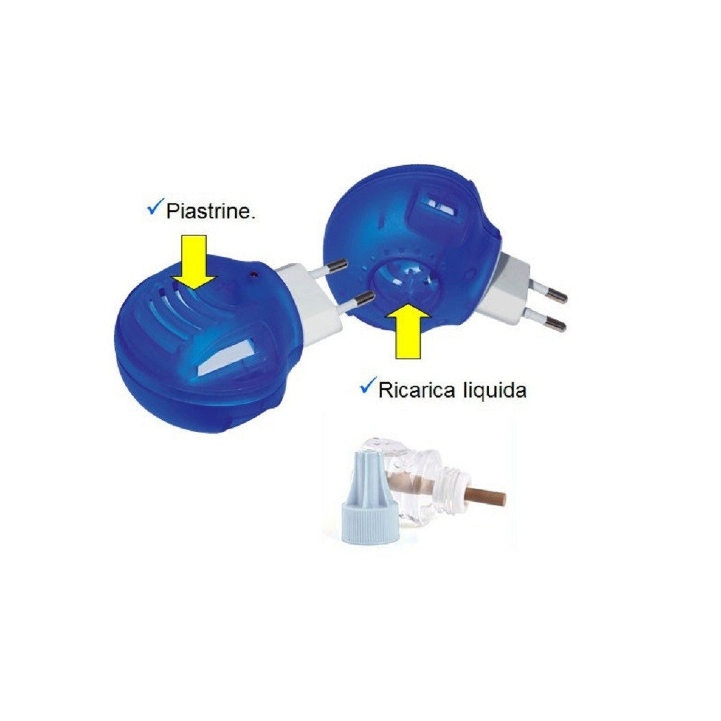 ANTI-MOSKITO-ELEKTROHERD STECKDOSE FLÜSSIGKEIT NACHFÜLLEN ODER BLUTPLÄTTCHEN + FLÜSSIGKEIT NACHFÜLLEN + BLUTPLÄTTCHEN