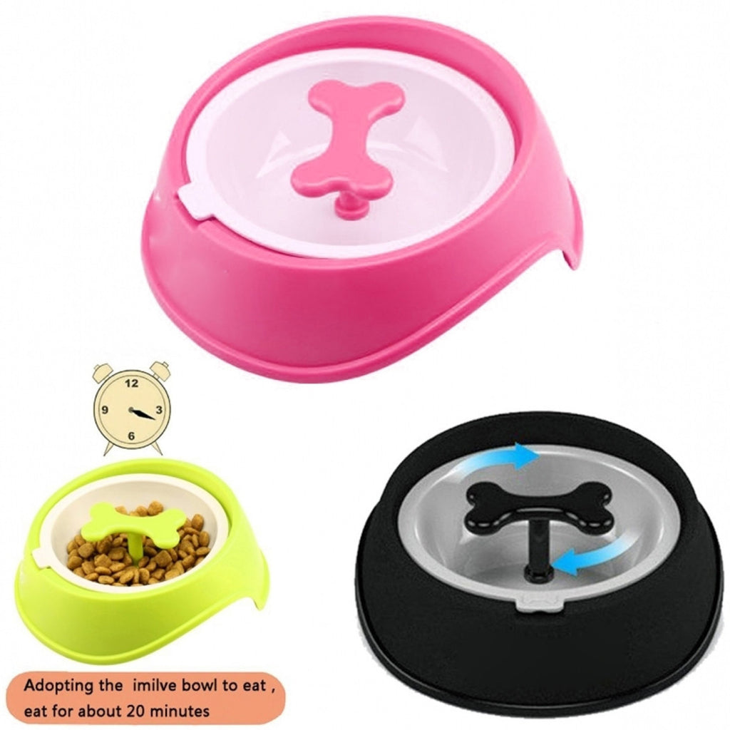 ANTI-SCHLUCK-NAPF ANTI-SCHLUCK-FETTLEIBIGKEIT HUND HUND KATZE 0,4L