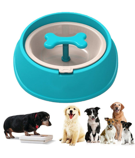 ANTI-SCHLUCK-NAPF ANTI-SCHLUCK-FETTLEIBIGKEIT HUND HUND KATZE 0,4L