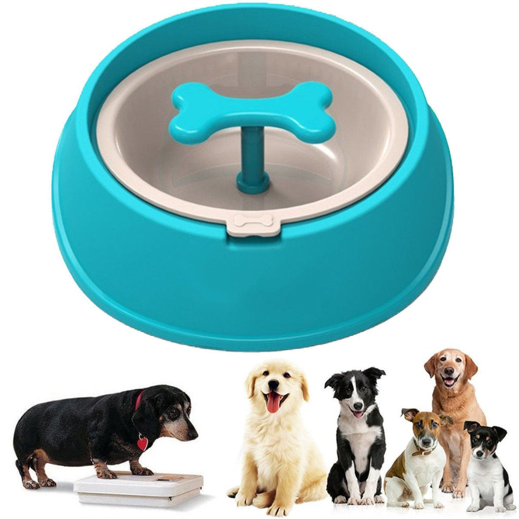 ANTI-SCHLUCK-NAPF ANTI-SCHLUCK-FETTLEIBIGKEIT HUND HUND KATZE 0,4L