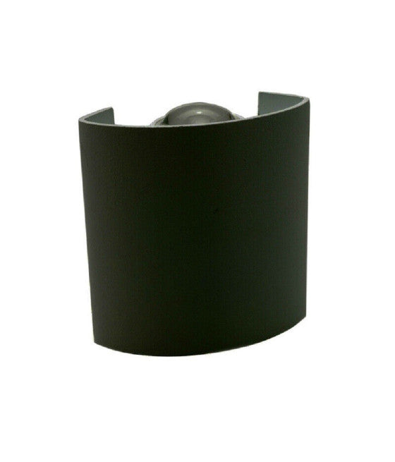 APPLIQUE PARETE OVALE LED COB EXTERNAL 3W DOPPIA EMISSIONE LAMPADA ES48