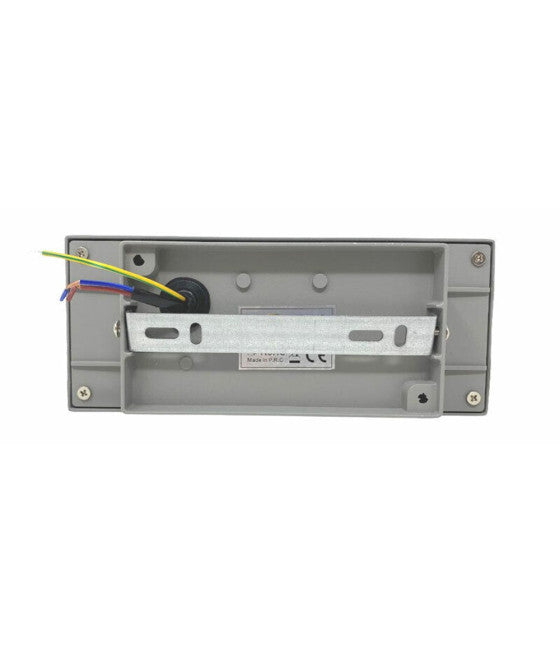 ANWENDUNGSBEREICH PARETE IP44 ATTACCO E27 LAMPADA MURO GRIGO ES29