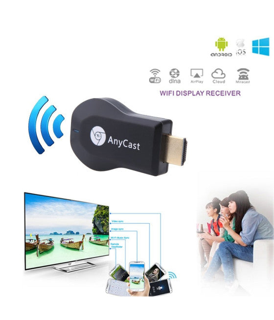 ANYCAST DONGLE WIFI HDMI MIRACAST AIRPLAY DLNA ANDROID SPIEGELN