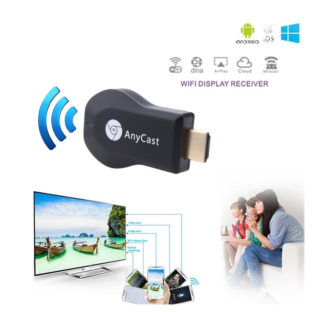 ANYCAST DONGLE WIFI HDMI MIRACAST AIRPLAY DLNA ANDROID SPIEGELN