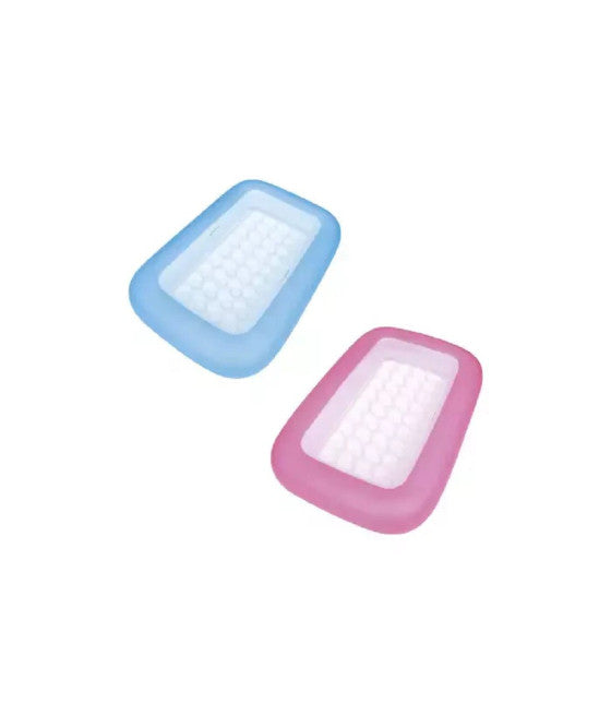 AQUABABE RECHTECKIGER POOL MIT AUFBLASBAREM BODEN 165X104X25 CM 51115