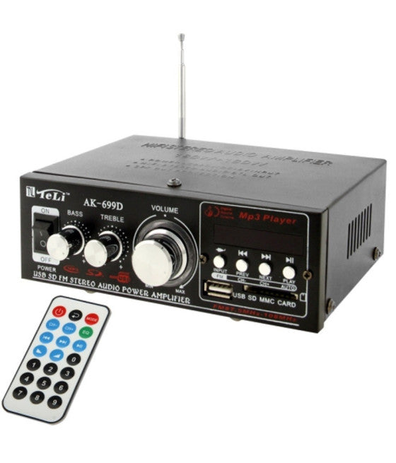 AUDIO AK-699D MP3 FM USB KARAOKE MIT TELECOM STEREO