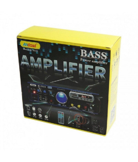 AUDIO KARAOKE VERSTÄRKER BLUETOOTH USB SD RADIO FM LAUTSPRECHER Q-T111