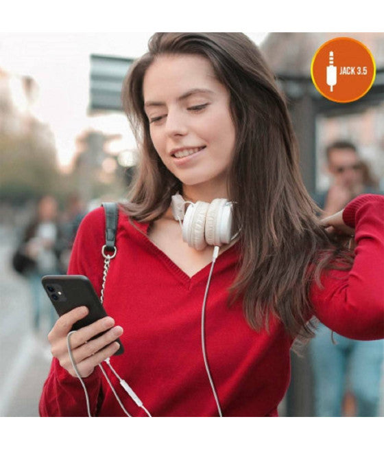 AUDIO ADAPTER KABEL LIGHTNING ZU AUX JACK3.5MM MÄNNLICH 1MT IP-7726