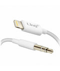 AUDIO ADAPTER KABEL LIGHTNING ZU AUX JACK3.5MM MÄNNLICH 1MT IP-7726