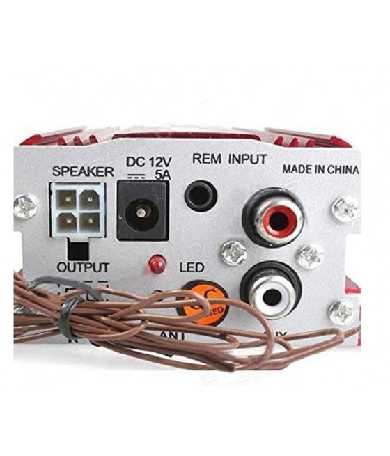 Audioverstärker 12V USB MP3 Car Home 2 Kanäle Stereo 500W Fernbedienung MA700